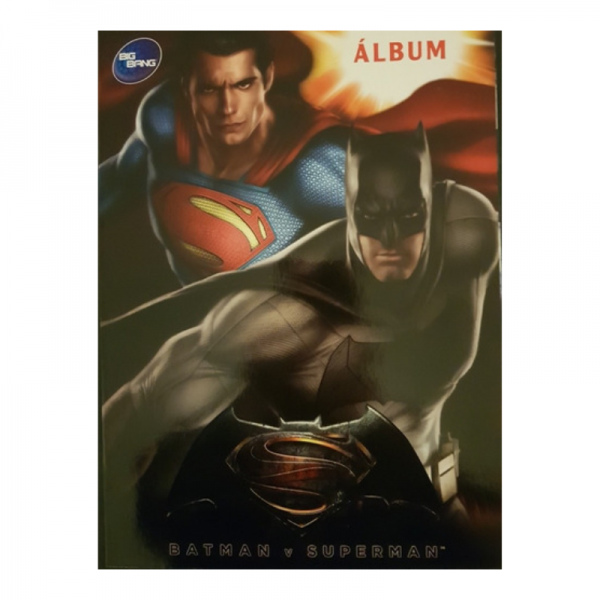 Pack Album Batman vs Superman + 56 sobres - Completa Tu Album